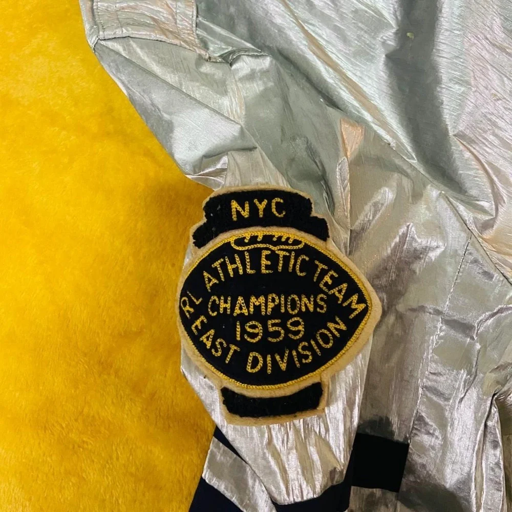 Rare vintage Ralph Lauren chrome coat